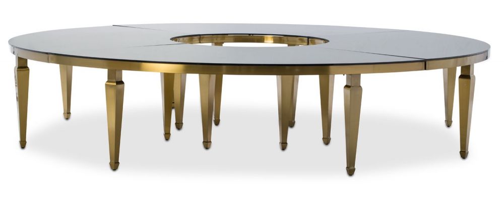 Gold Donut Table