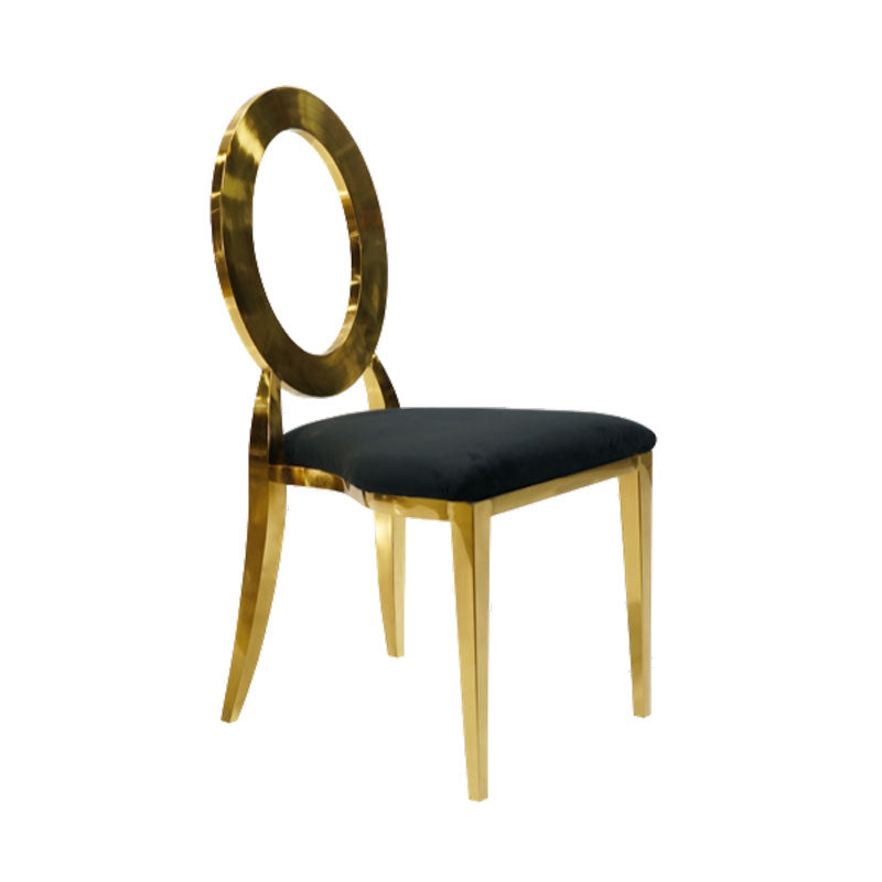 Gold Oz Chair With Black Cushion