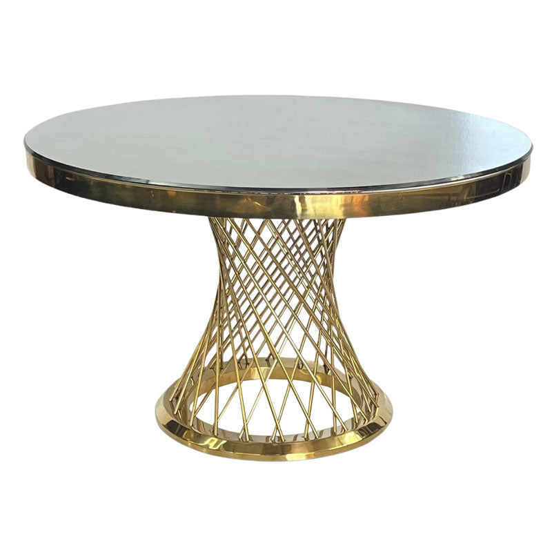Gold Spiral Table 48"