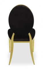 Black Washington Gold Chair