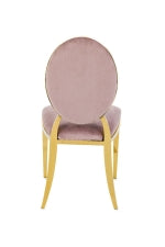 Blush Pink Washington Gold Chair